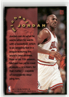 1995-96 Fleer #323 Michael Jordan-2
