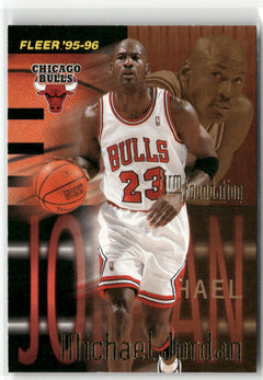 1995-96 Fleer #323 Michael Jordan-1