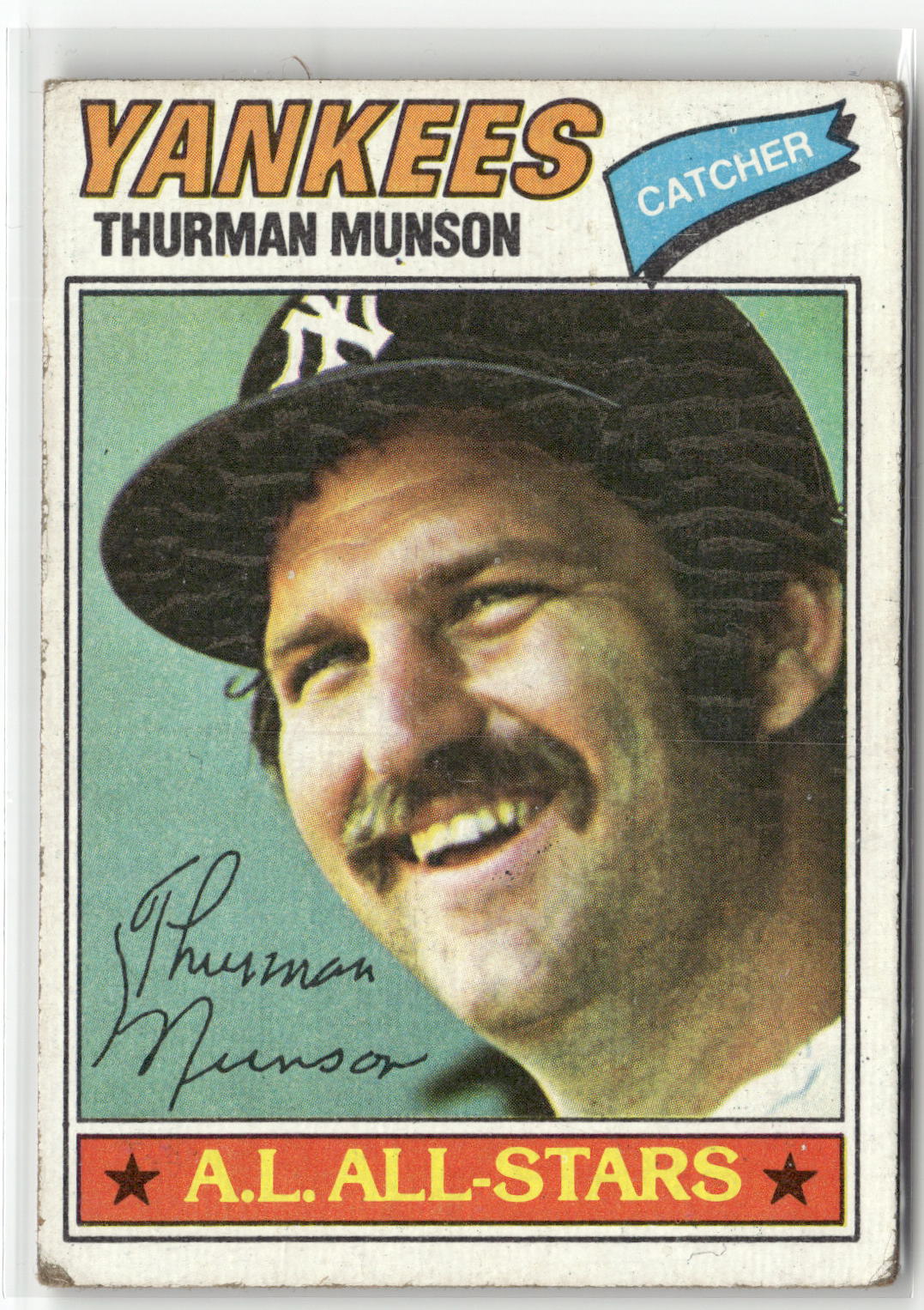 1977 Topps #170 Thurman Munson