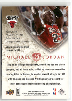 2009-10 Upper Deck Michael Jordan Legacy Collection #35 Michael Jordan-2