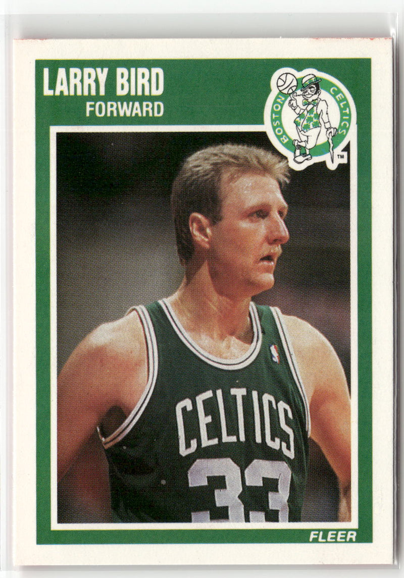 1989-90 Fleer #8 Larry Bird-1