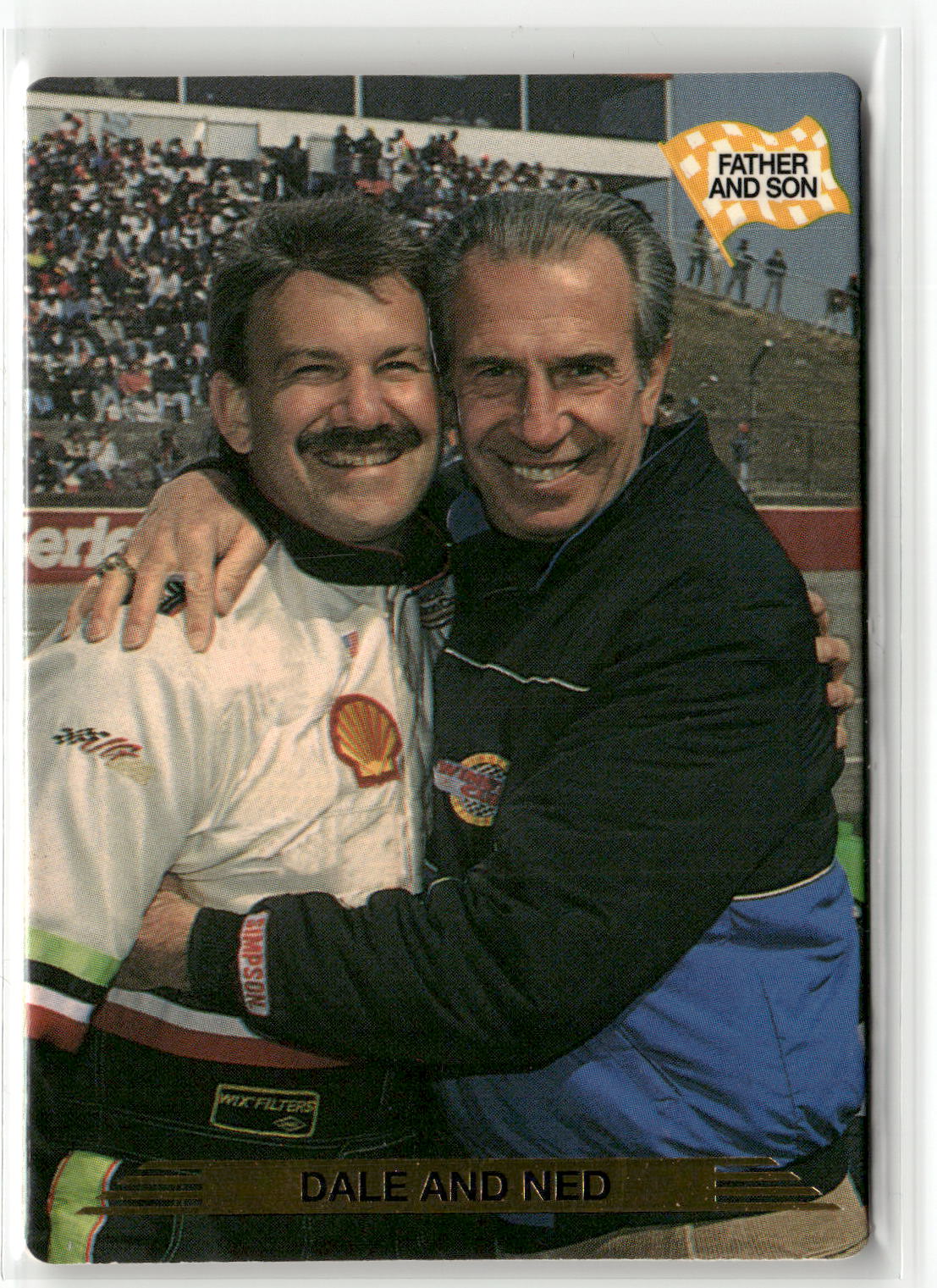 1993 Action Packed #165 Dale and Ned F&amp;S