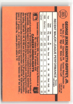 1990 Donruss #365 Ken Griffey Jr.-2