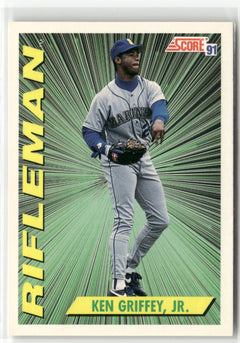 1991 Score #697 Ken Griffey, Jr.-1