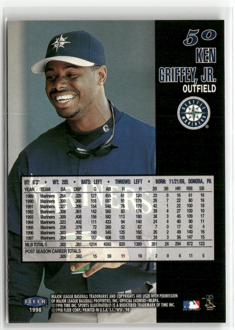 1998 Sports Illustrated World Series Fever #50 Ken Griffey, Jr.-2