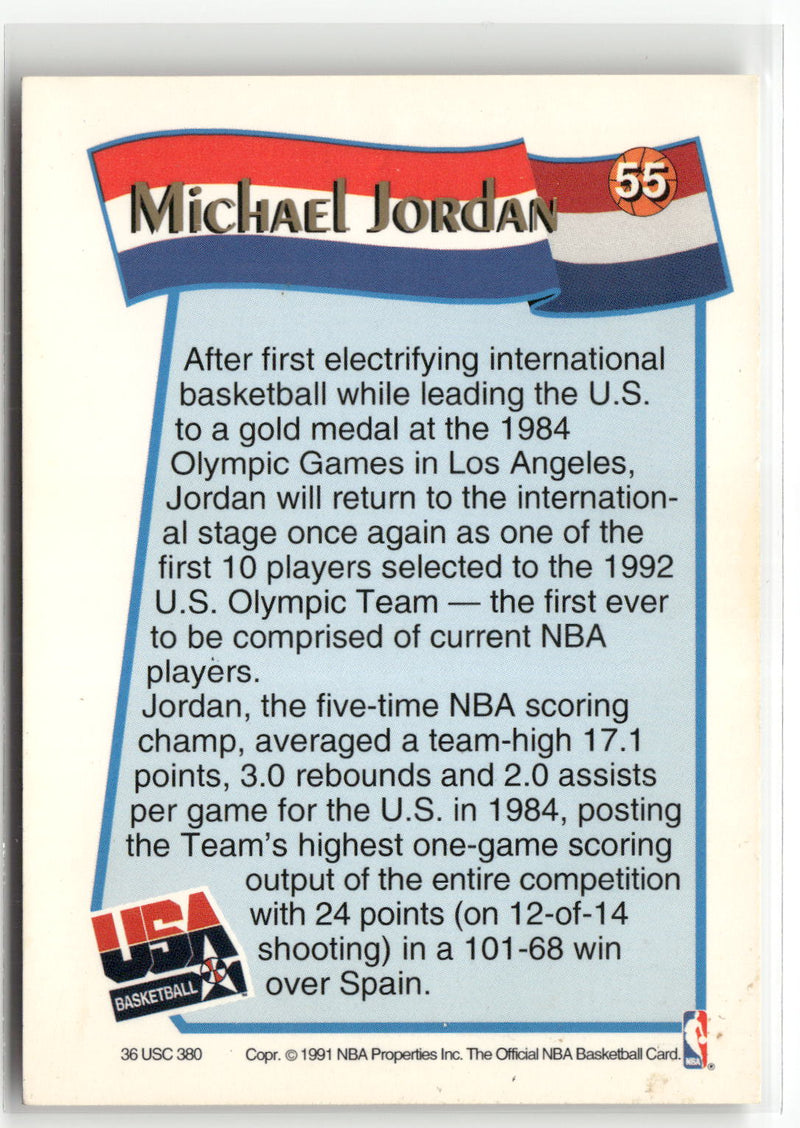 1991-92 Hoops McDonald's #55 Michael Jordan-2