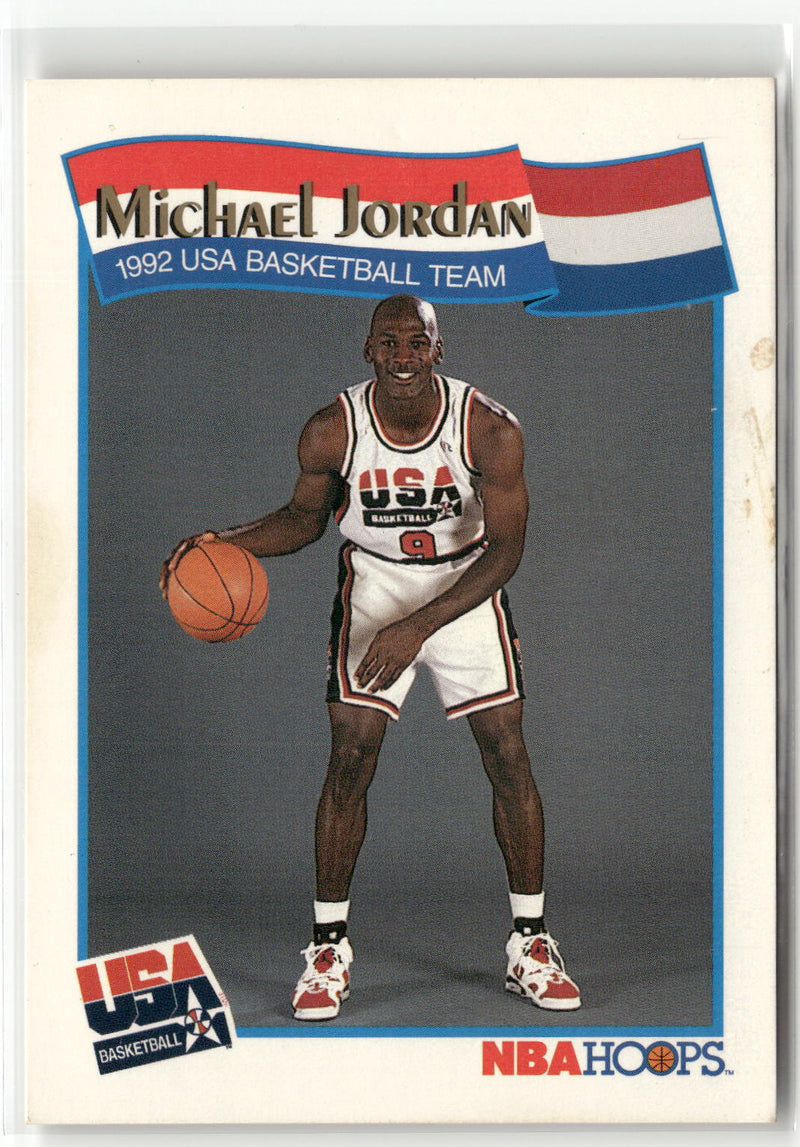 1991-92 Hoops McDonald's #55 Michael Jordan-1