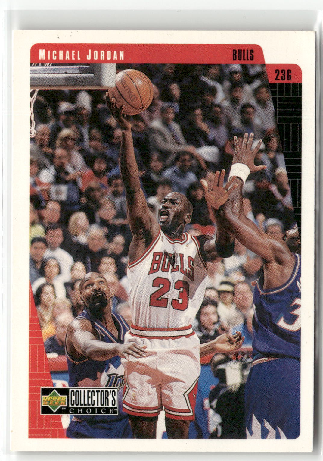 1997-98 Collector's Choice Chicago Bulls #CB6 Michael Jordan