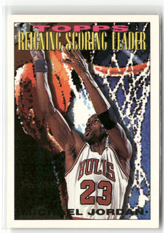 1993-94 Topps #384 Michael Jordan Gold-1