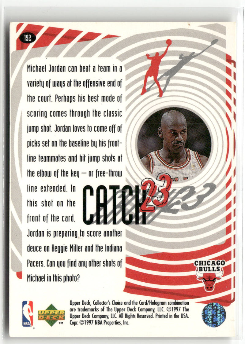 1997-98 Collector's Choice #192 Michael Jordan-2