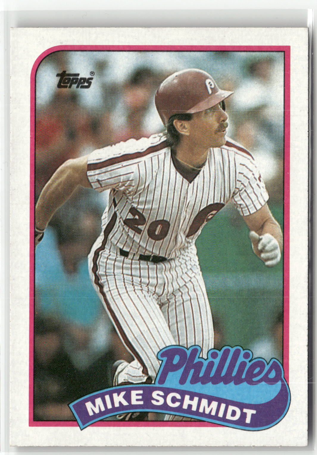 1989 Topps #100 Mike Schmidt