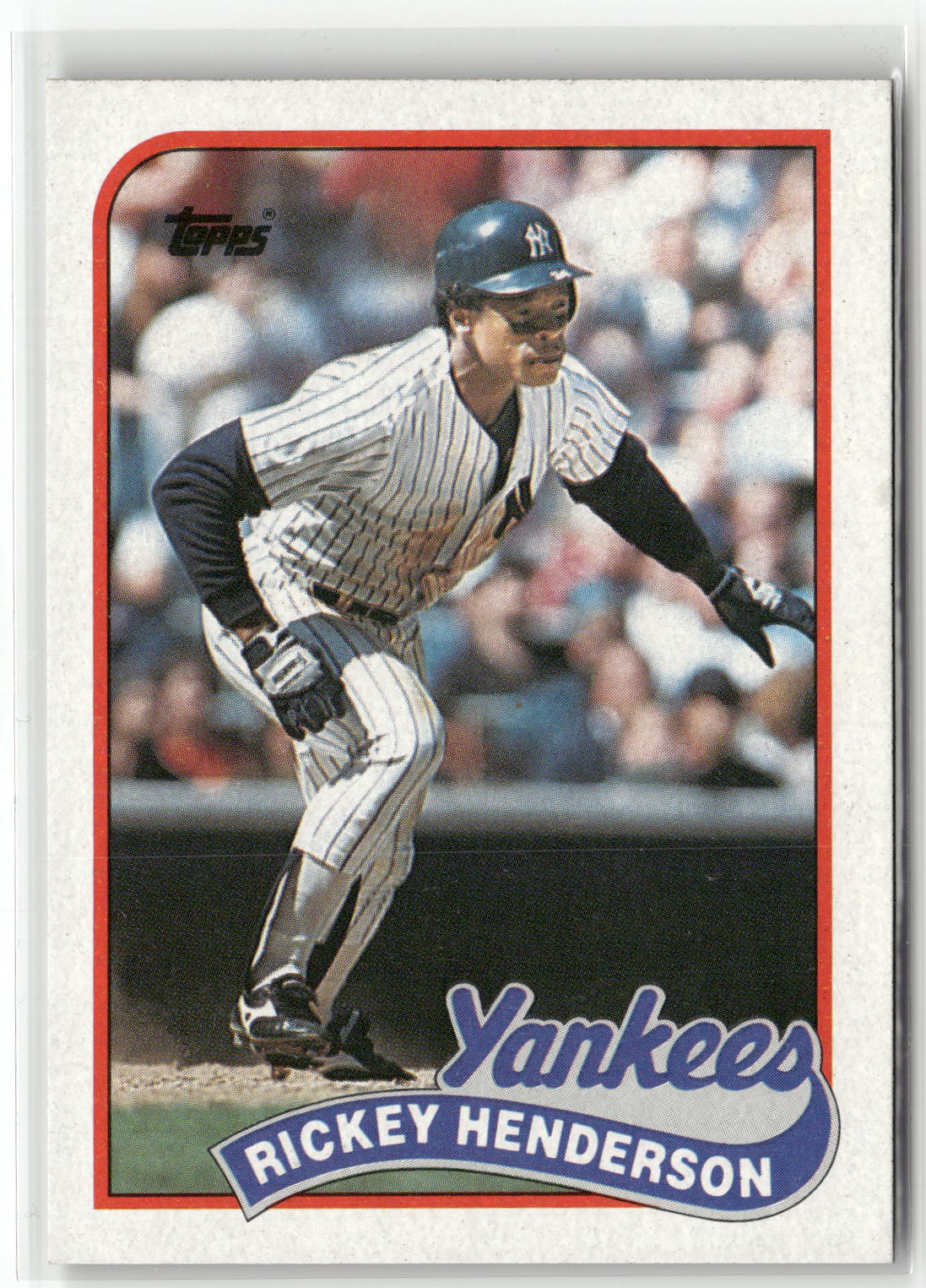 1989 Topps #380 Rickey Henderson-1