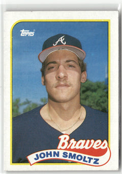 1989 Topps #382 John Smoltz-1