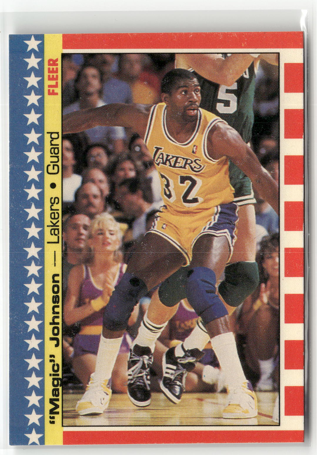 1987-88 Fleer #1 Magic Johnson Stickers