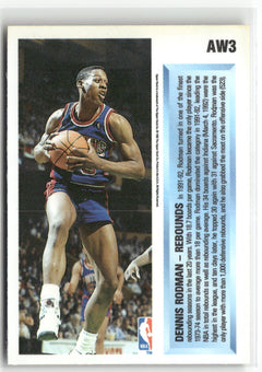 1992-93 Upper Deck #EB3 Dennis Rodman Award Winner Holograms-2