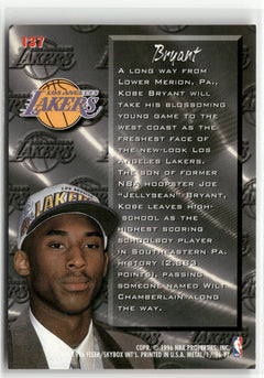 1996-97 Metal #137 Kobe Bryant-2