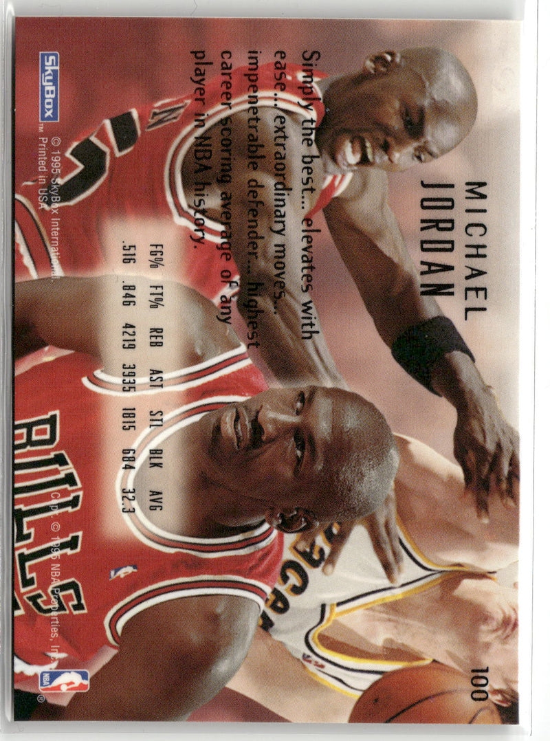 1994-95 SkyBox E-Motion #100 Michael Jordan-2