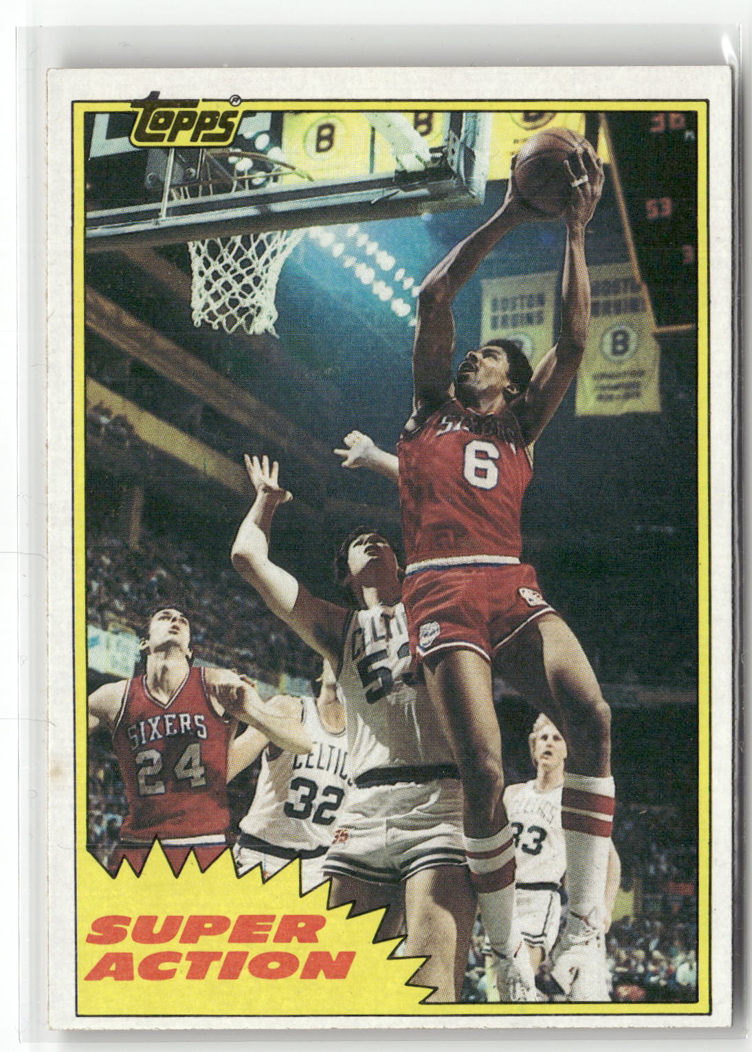 1981-82 Topps #E104 Julius Erving