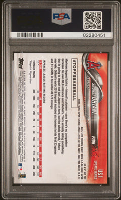 2018 Topps Update #US1 Shohei Ohtani PSA 9-2