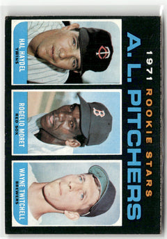 1971 Topps #692 A.L. Pitchers 1971 (EX, Check Scans)-1