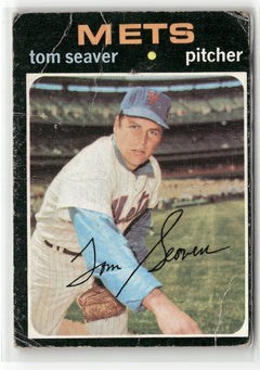 1971 Topps #160 Tom Seaver (Poor, Check Scans)-1