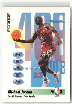 1991-92 SkyBox #307 Michael Jordan-1