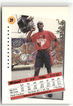 1991-92 SkyBox #39 Michael Jordan-2