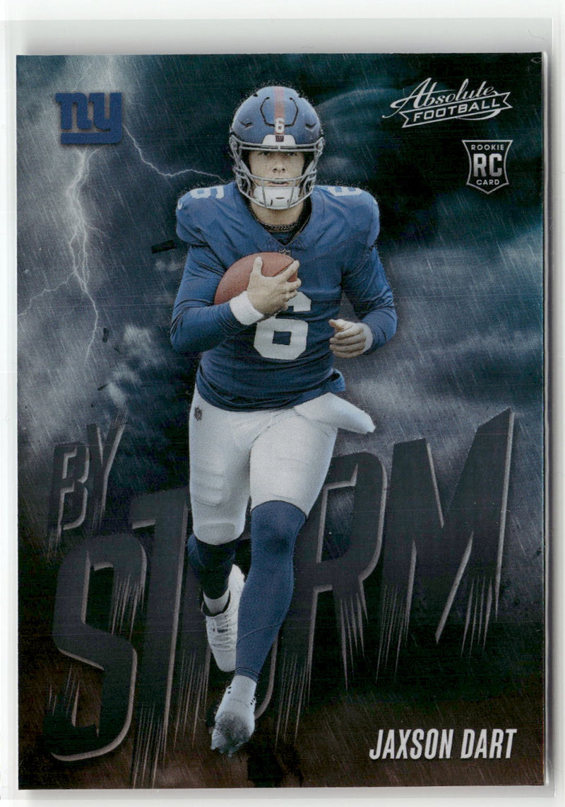 2025 Panini Absolute #7 Jaxson Dart By Storm-1
