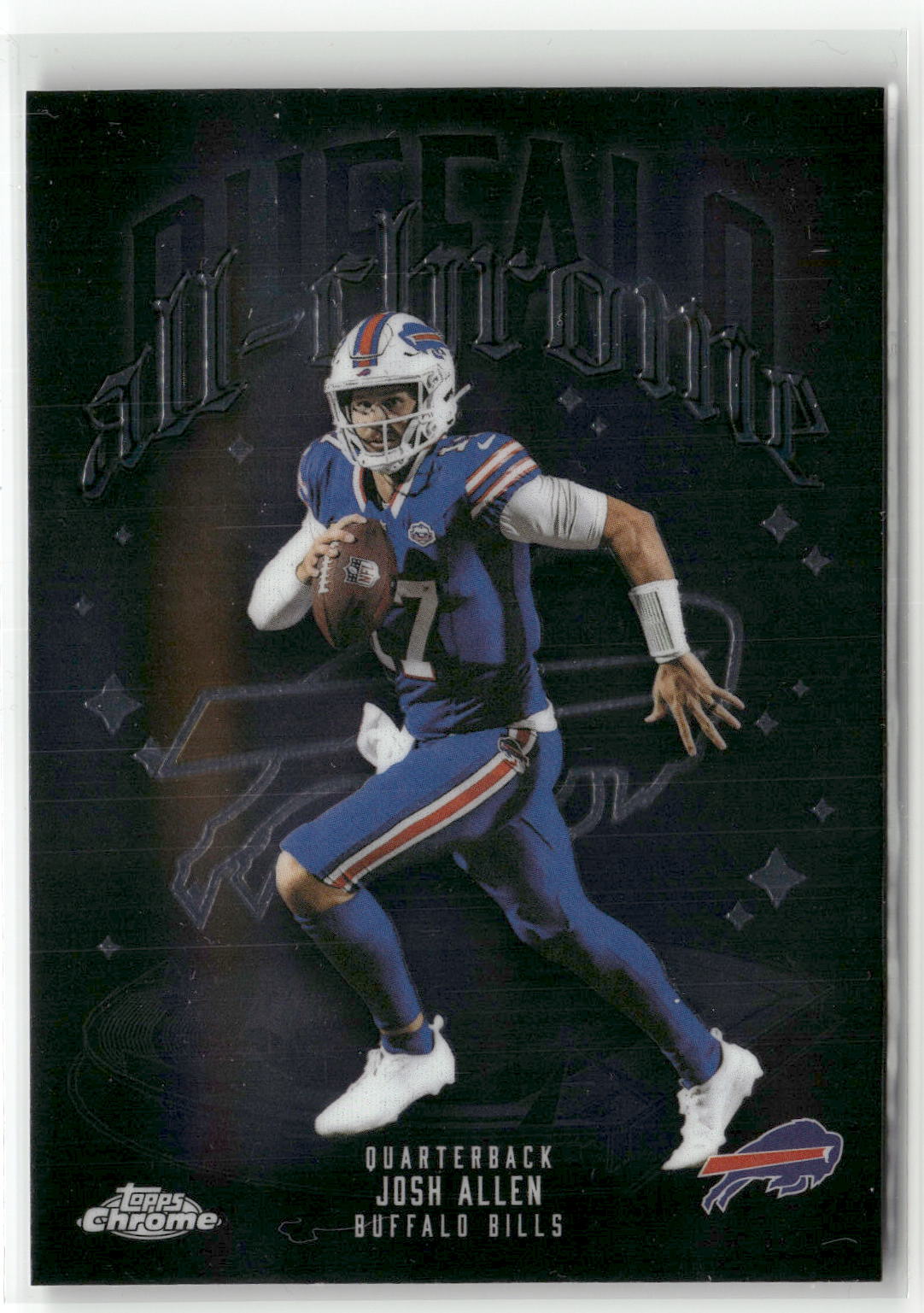 2025 Topps Chrome #ACT-2 Josh Allen All Chrome Team