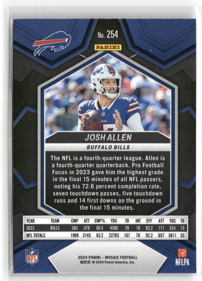 2024 Panini Mosaic #254 Josh Allen-2