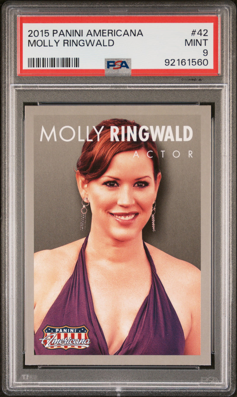 2015 Panini Americana #42 Molly Ringwald PSA 9-1
