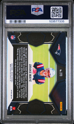 2024 Panini Mosaic #273 Drake Maye Silver PSA 9-2