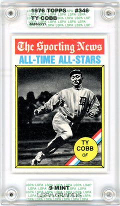 1976 Topps #346 Ty Cobb Other 9-1