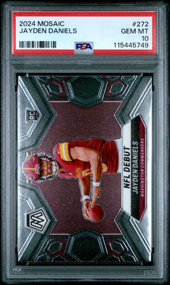 2024 Panini Mosaic #272 Jayden Daniels PSA 10-1