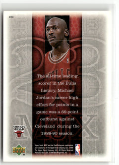 1999-00 Upper Deck MVP #192 Michael Jordan-2