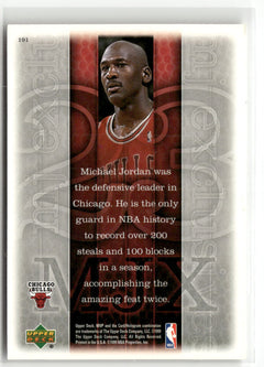 1999-00 Upper Deck MVP #191 Michael Jordan-2