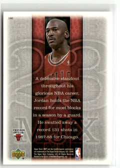 1999-00 Upper Deck MVP #190 Michael Jordan-2