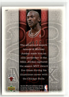 1999-00 Upper Deck MVP #187 Michael Jordan-2