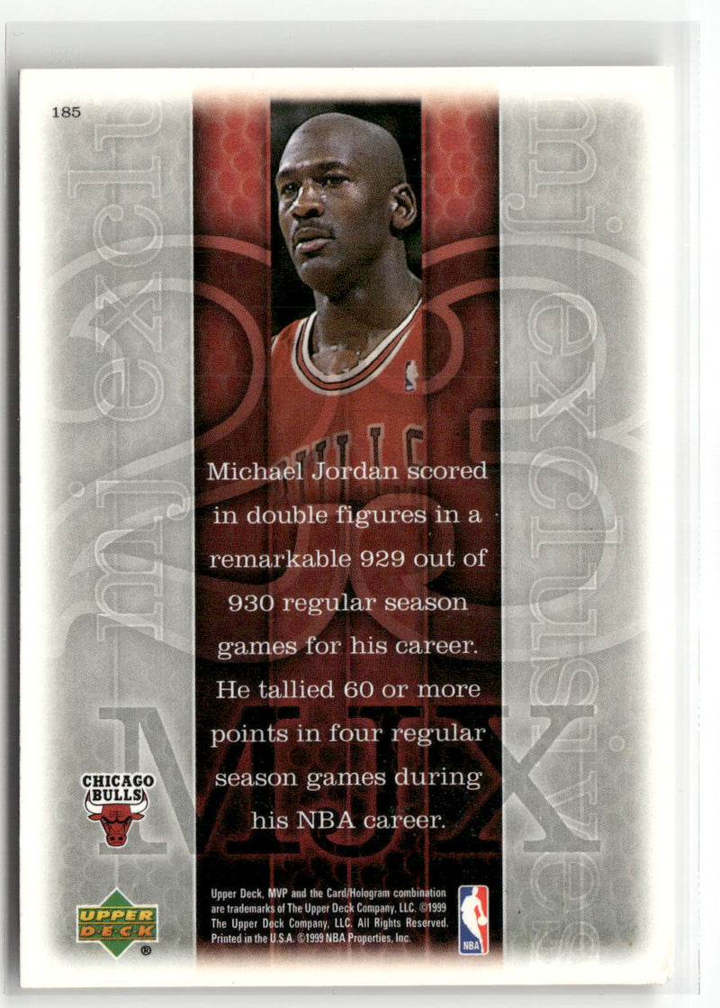 1999-00 Upper Deck MVP #185 Michael Jordan-2