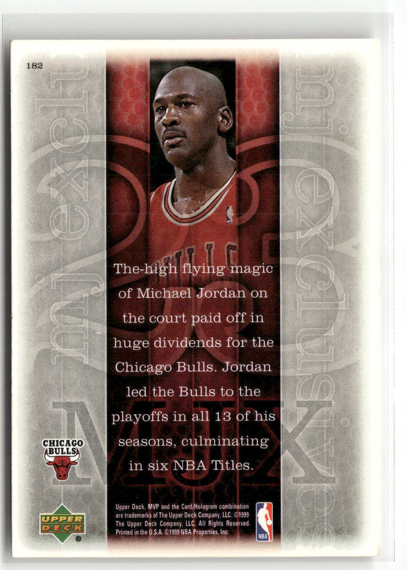 1999-00 Upper Deck MVP #182 Michael Jordan-2