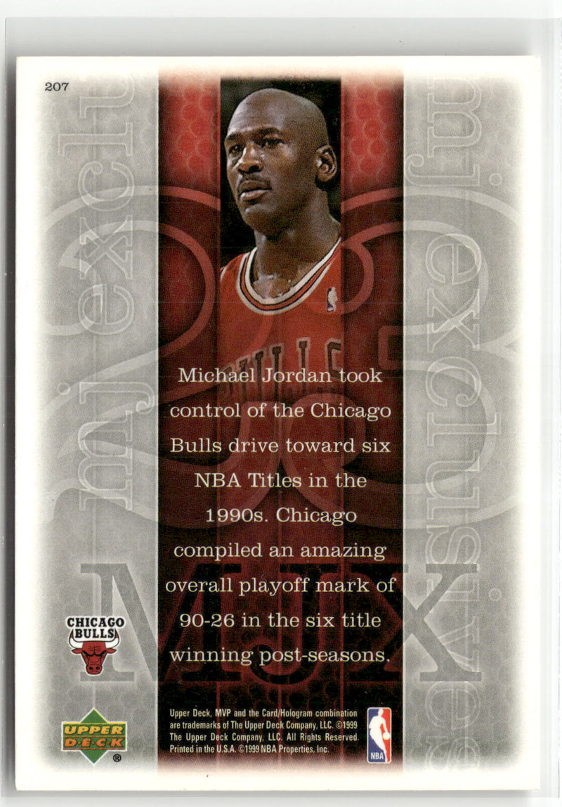 1999-00 Upper Deck MVP #207 Michael Jordan-2