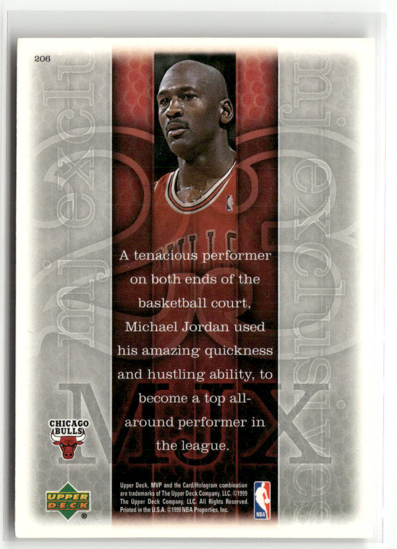 1999-00 Upper Deck MVP #206 Michael Jordan-2