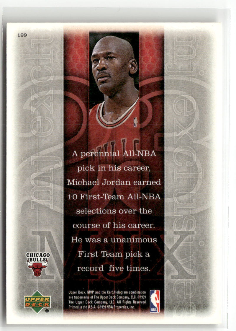 1999-00 Upper Deck MVP #199 Michael Jordan-2
