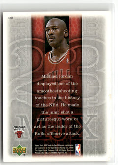 1999-00 Upper Deck MVP #188 Michael Jordan (Corner DMG)-2