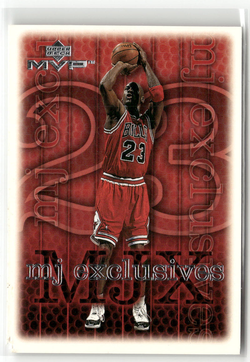 1999-00 Upper Deck MVP #188 Michael Jordan (Corner DMG)-1