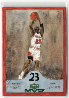 1999-00 Upper Deck MVP #W29 Michael Jordan Draw Your Own Trading Card Winner-1