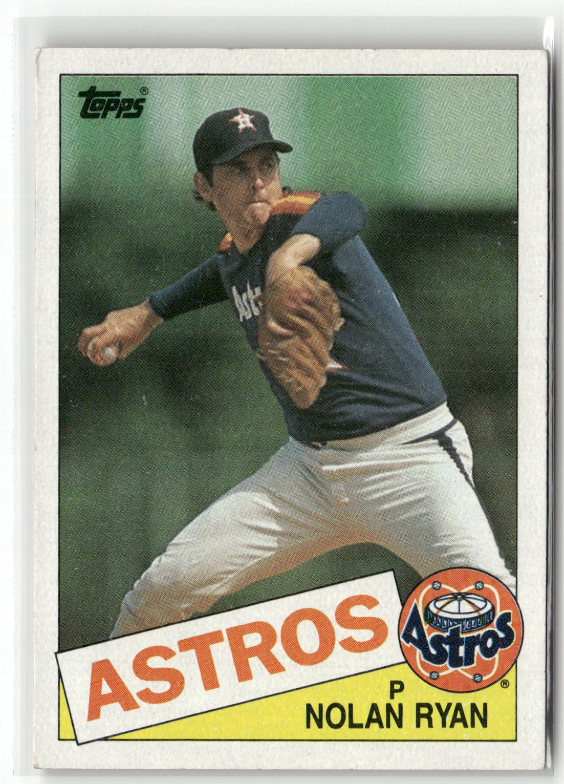 1985 Topps #760 Nolan Ryan