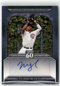 2011 Topps #T60A-MB Marlon Byrd Topps 60 Autographs-1
