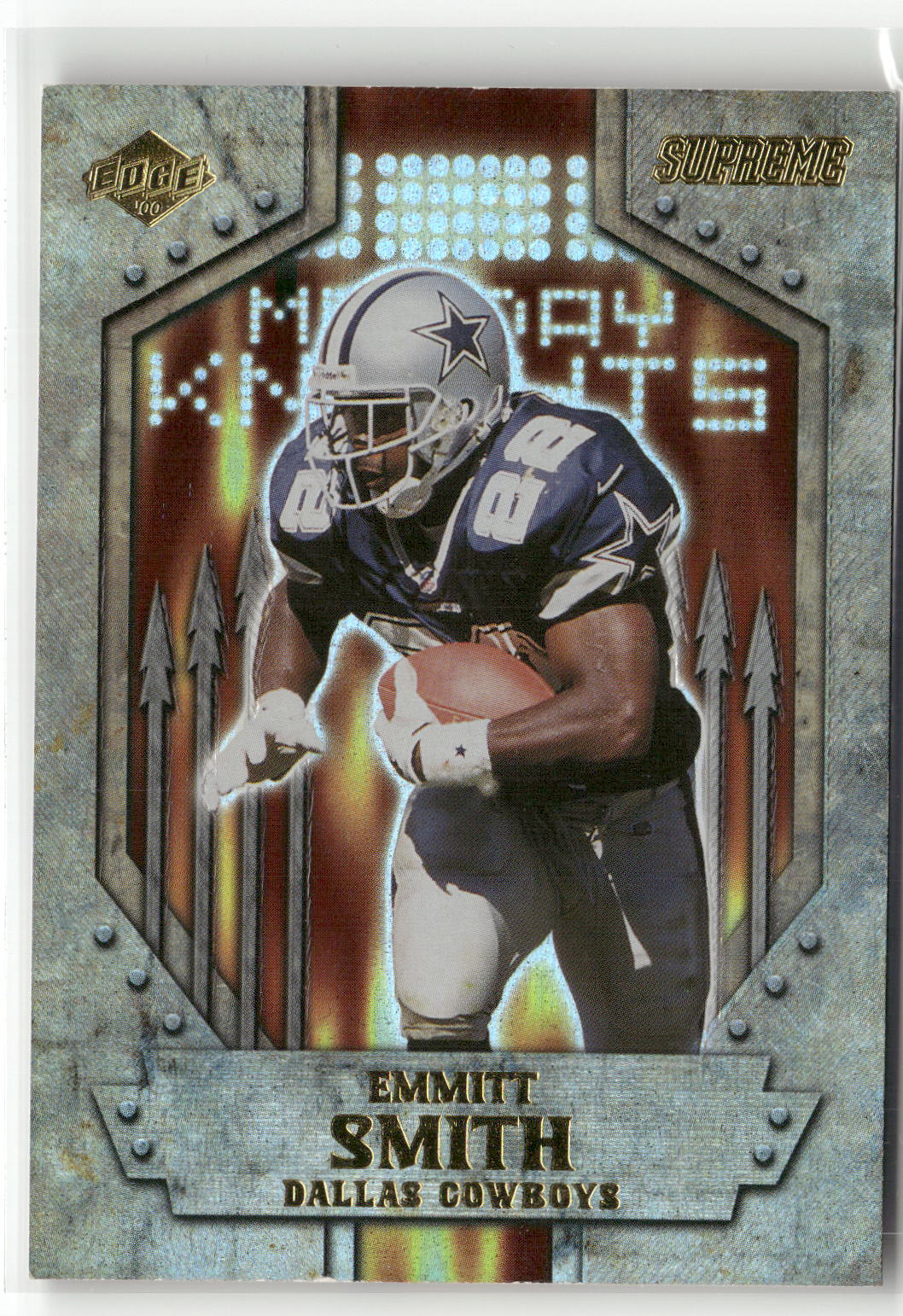 2000 Collector's Edge Supreme #MK8 Emmitt Smith Monday Knights-1