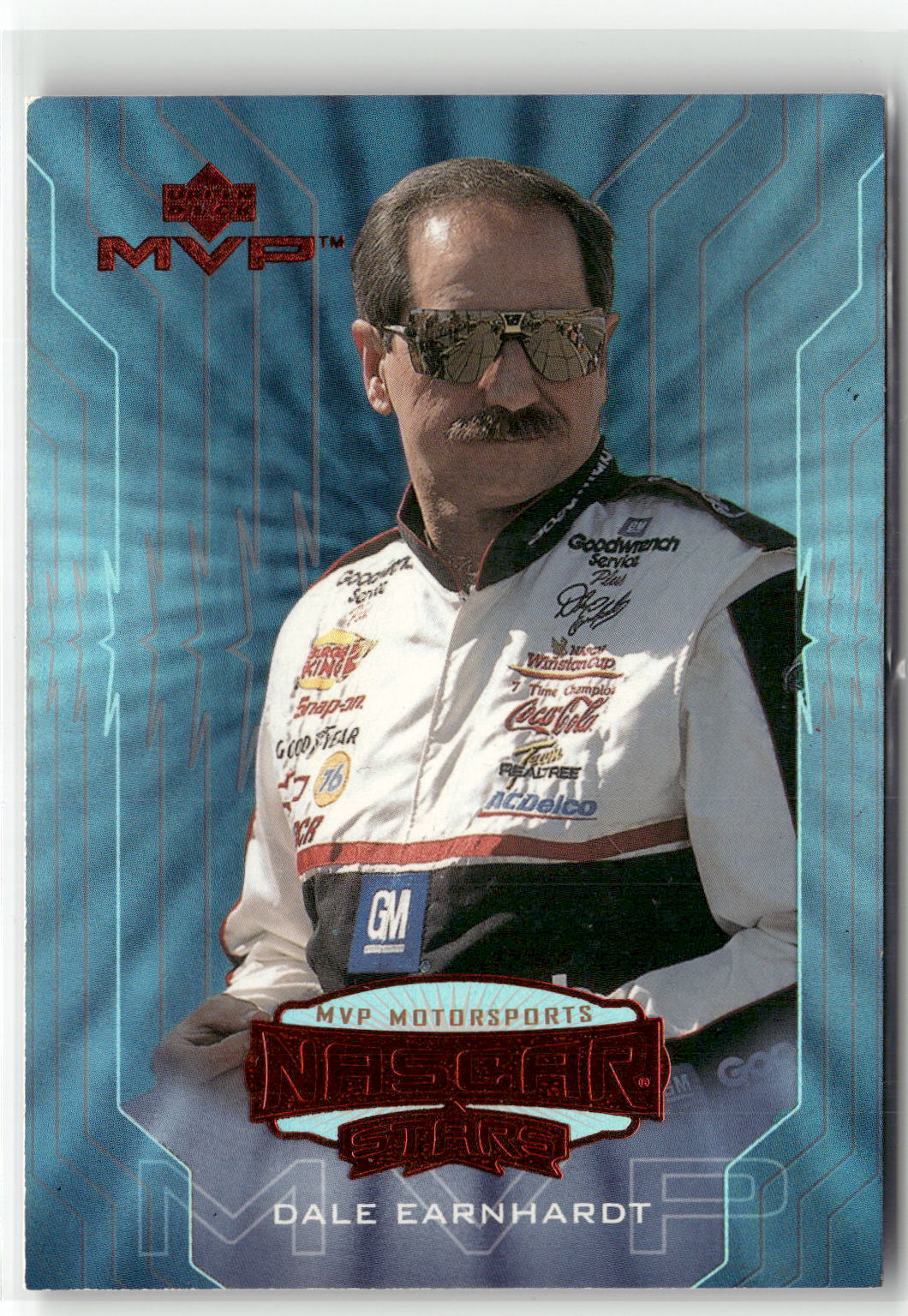 2000 Upper Deck MVP #NS-3 Dale Earnhardt NASCAR Stars